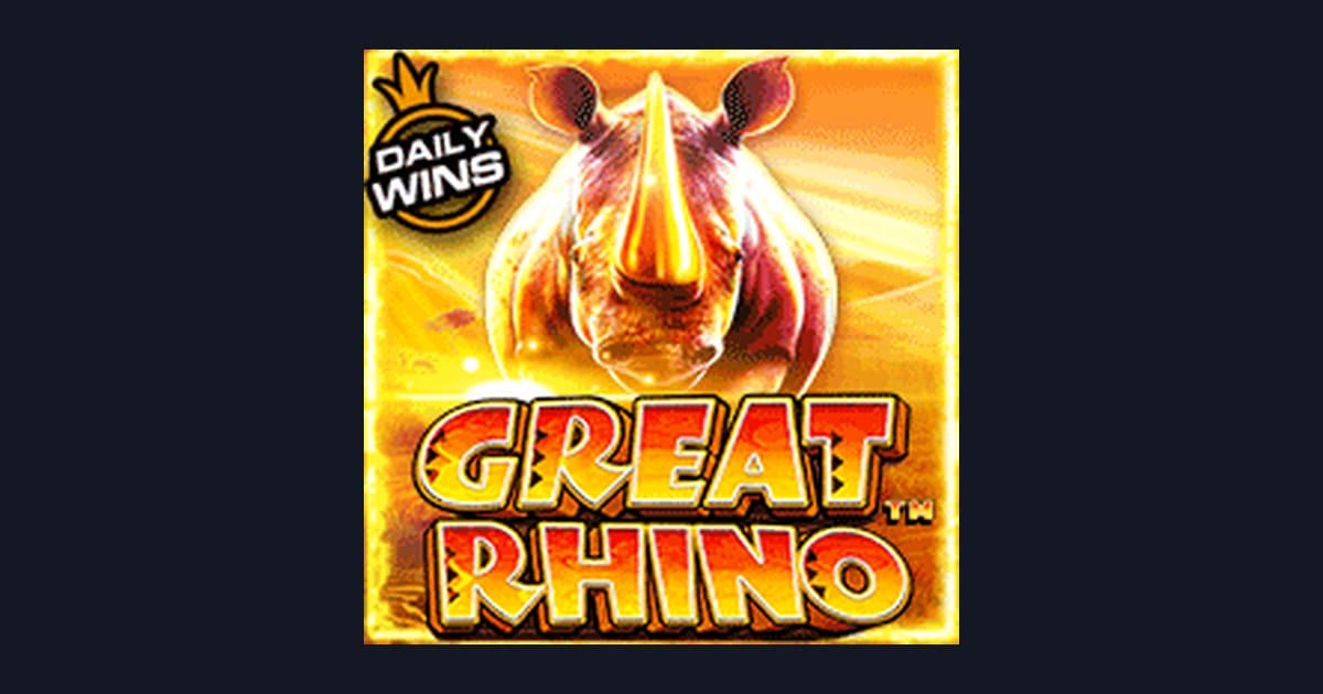 Serunya Bermain Great Rhino di Situs Slot Terpercaya untuk Petualangan Seru
